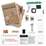 Tonecheer The Pastoral Home Sound Machine Wooden Model Kit [TQ400] - Hobbytech Toys