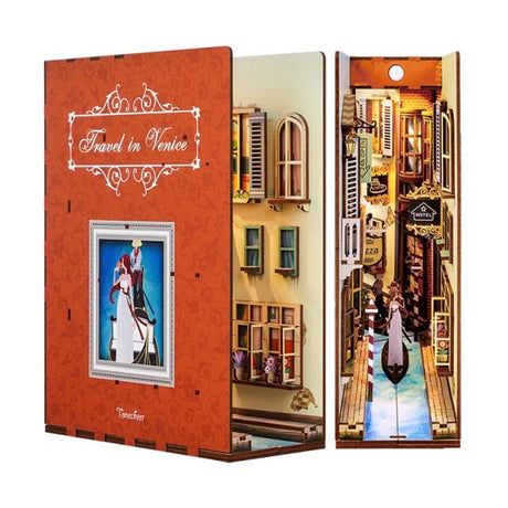 Tonecheer Travel In Venice Wooden Model Kit [TQ107] - Hobbytech Toys