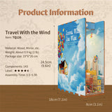 Tonecheer Travel With Wind Book Nook Kit [TQ126]
