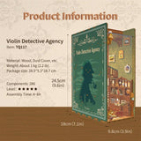 Tonecheer Violin Detective Agency Wooden Model Kit [TQ117] - Hobbytech Toys