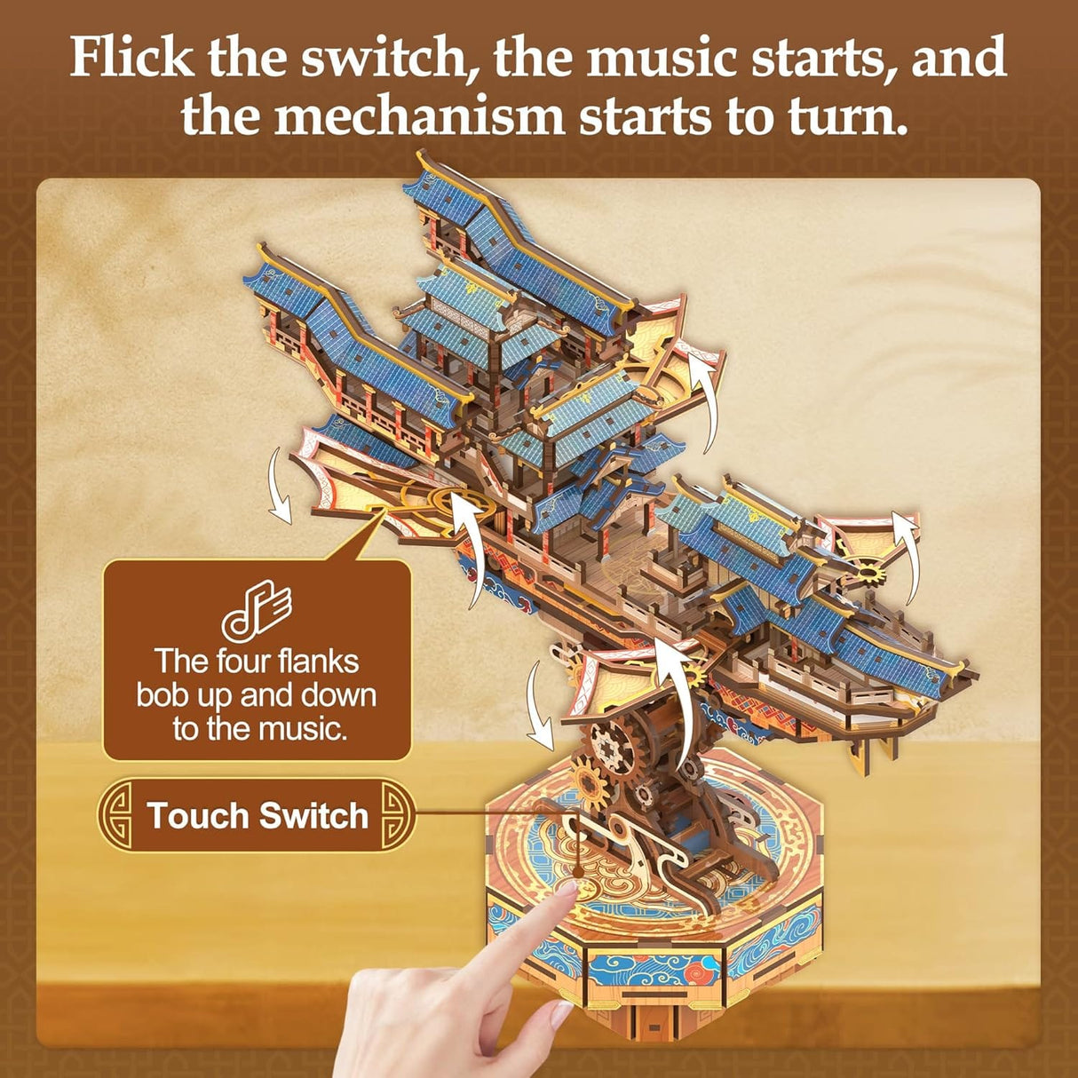 Tonecheer Wind Voyage Wooden Model Kit [TQ421]