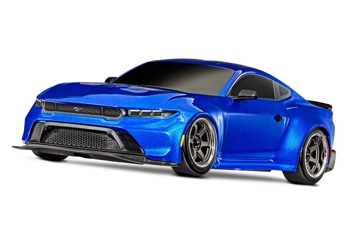 Traxxas 1/10 4-TEC Ford Mustang RC Drift Car - Blue