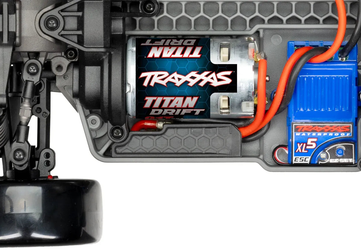 Traxxas 1/10 4-TEC Nissan 240SX RC Drift Car - Red