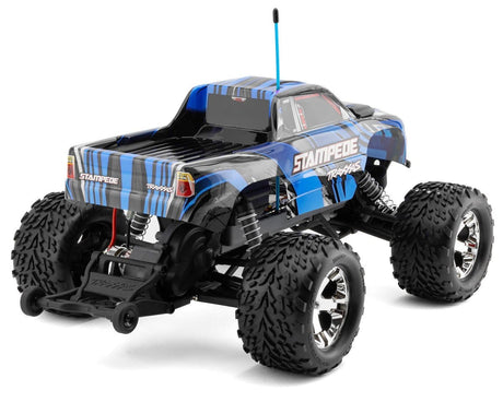 Traxxas 1/10 Stampede XL - 5 Brushed 2WD Electric RC Monster Truck - Blue [36254 - 8BLUE] - Hobbytech Toys