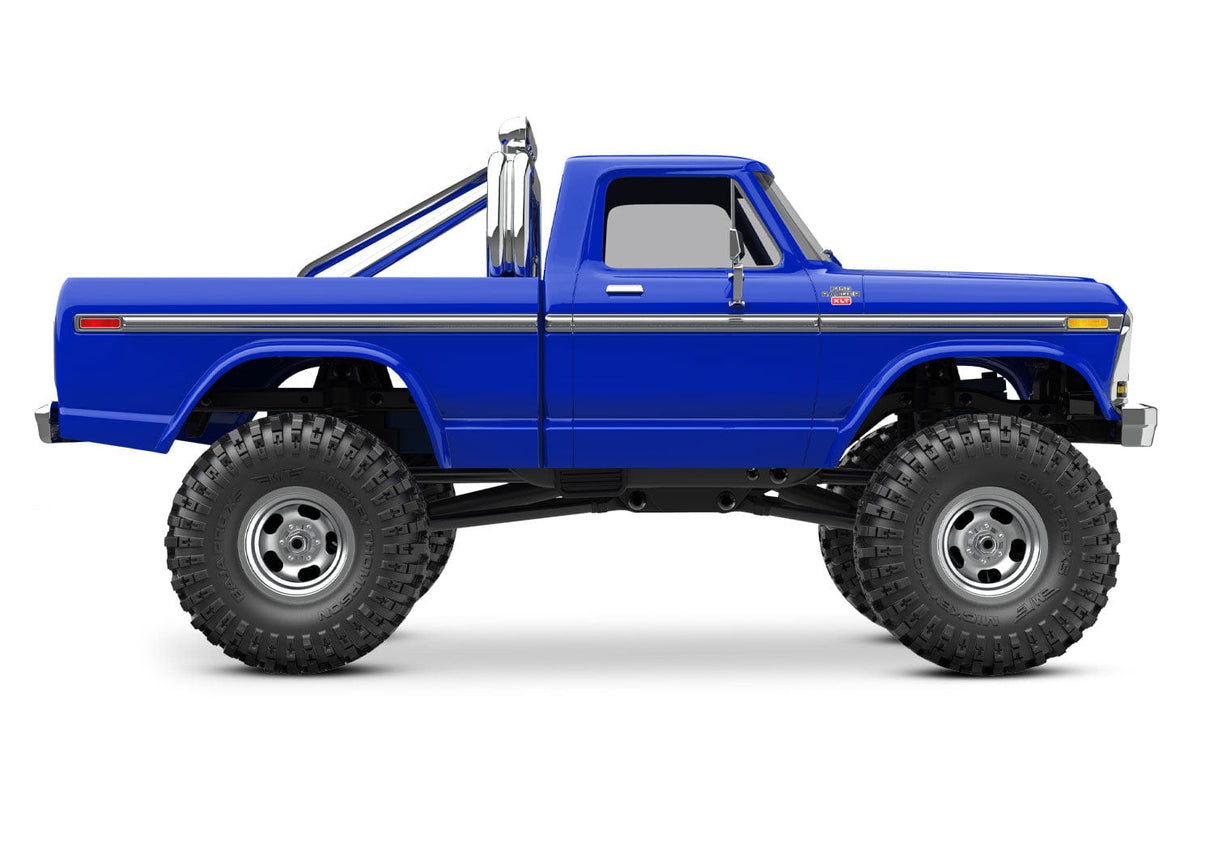 Traxxas 1/18 TRX-4M 4WD 1979 Ford F150 Ranger XLT RC Truck High Trail Edition Blue