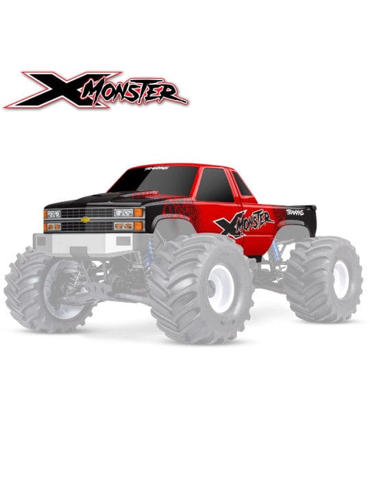 Traxxas 1/5 X-Monster Chevrolet GMT400 CK Painted Body - Red [7697-RED]**