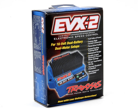 Traxxas 3019R EVX - 2 Brushed Dual Motor ESC* - Hobbytech Toys