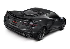 Traxxas 4 - Tec 3.0 Chassis with Corvette Stingray Body - Metallic Black [93054 - 4BLK] - Hobbytech Toys