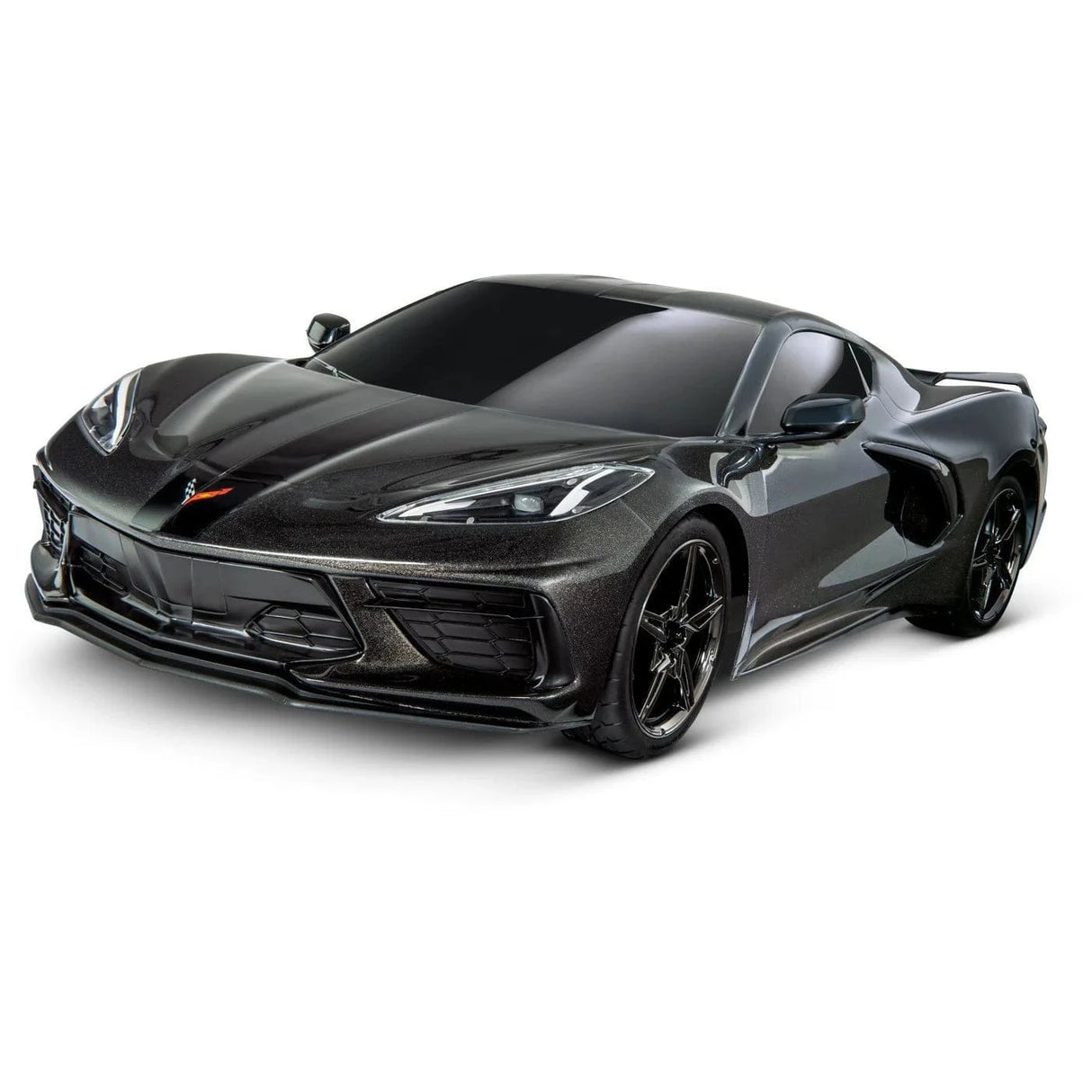 Traxxas 4 - Tec 3.0 Chassis with Corvette Stingray Body - Metallic Black [93054 - 4BLK] - Hobbytech Toys