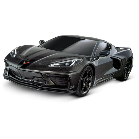 Traxxas 4 - Tec 3.0 Chassis with Corvette Stingray Body - Metallic Black [93054 - 4BLK] - Hobbytech Toys