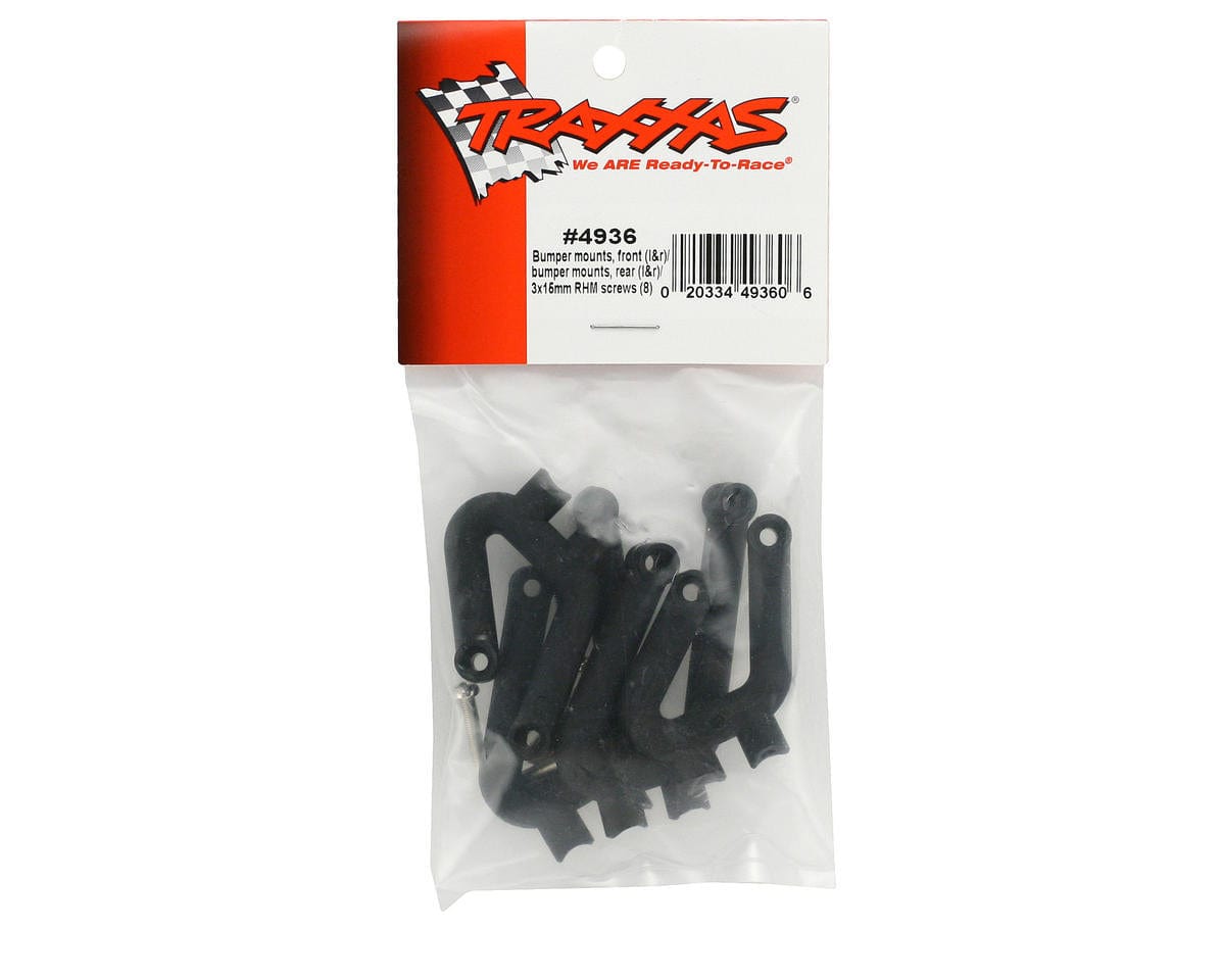 Traxxas 4936 Bumper Mounts Front and Rear - Hobbytech Toys