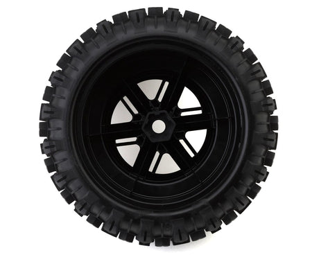 Traxxas 7871 X - Maxx/XRT Pre - Mounted Sledgehammer Belted Tires - 17mm Hex - Black (2) - Hobbytech Toys