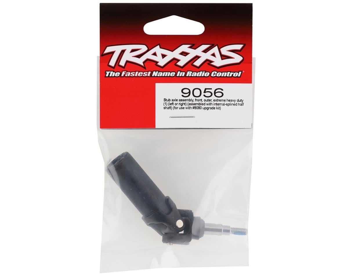 Traxxas 9056 Hoss/Rustler/Slash 4x4 Extreme Heavy Duty Front Outer Stub Axle Assembly - Hobbytech Toys