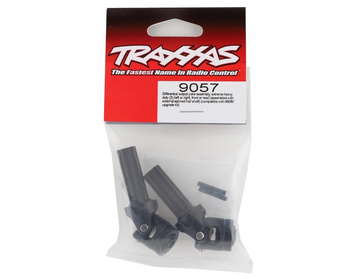 Traxxas 9057 Hoss/Rustler/Slash 4x4 Extreme Heavy Duty Differential Output Yoke Assembly (2) - Hobbytech Toys