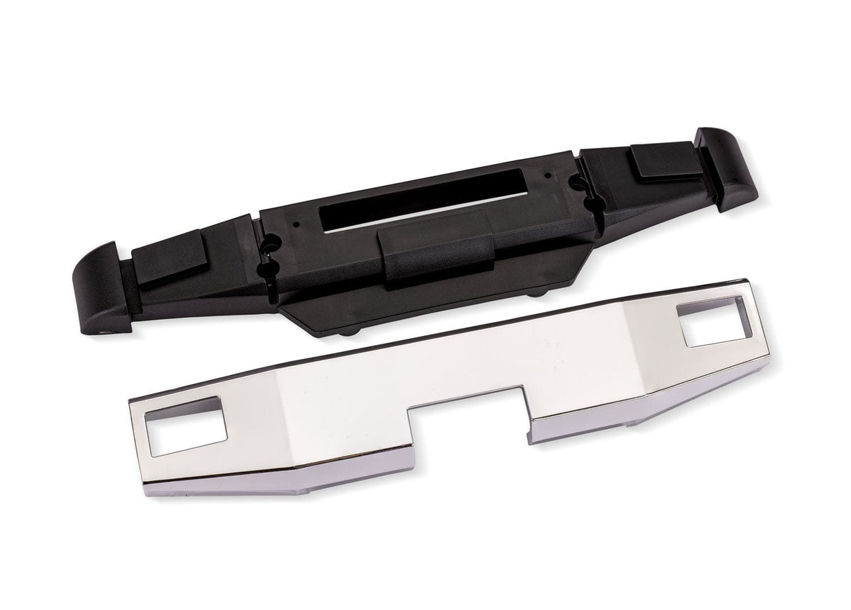 Traxxas Bigfoot No. 8 4x4 Chrome Front Bumper with Support [7686]