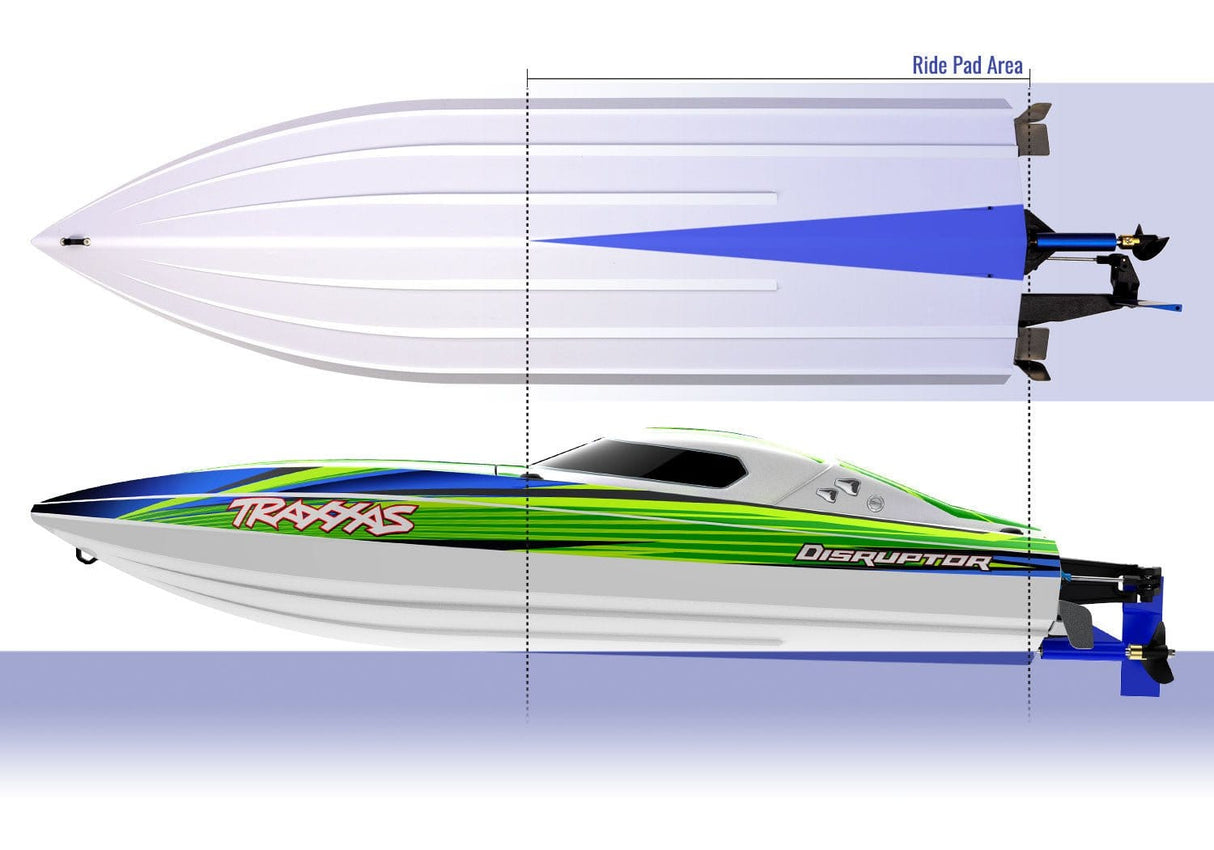 Traxxas Disruptor 26inch 4S Brushless Self - Righting RC Boat - Pink [106064 - 4PINK] - Hobbytech Toys
