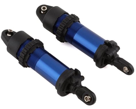 Traxxas GT-Maxx Aluminium Shocks, Blue Anodised (2pcs) [9660]