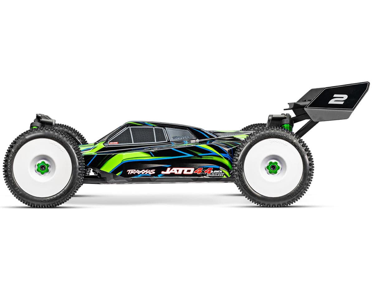 Traxxas Jato 4x4 VXL 4s 1/8 Brushless RC Buggy (Green) [90386-4GRN]**