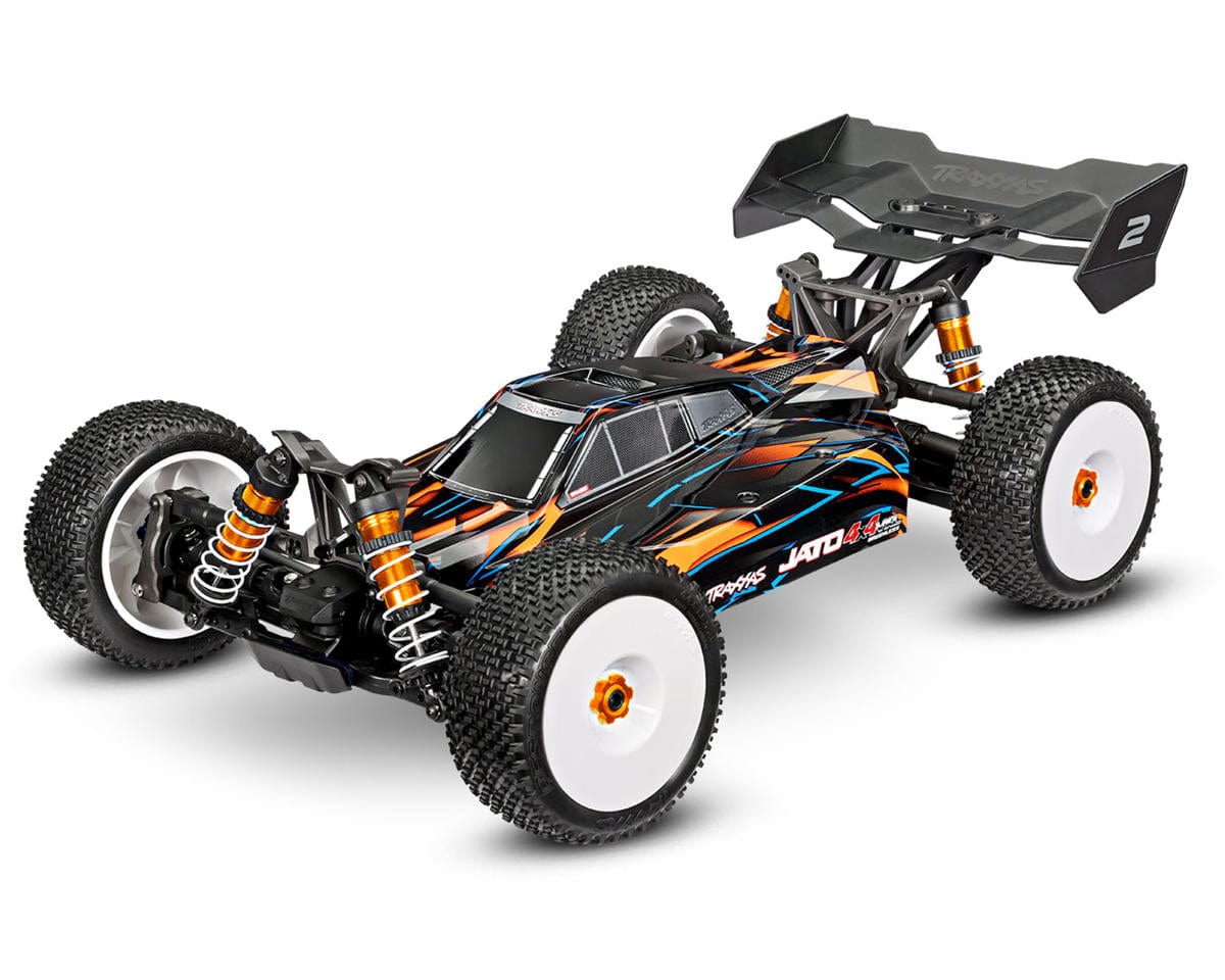 Traxxas Jato 4x4 VXL 4s 1/8 Brushless RC Buggy (Orange) [90386-4ORG]