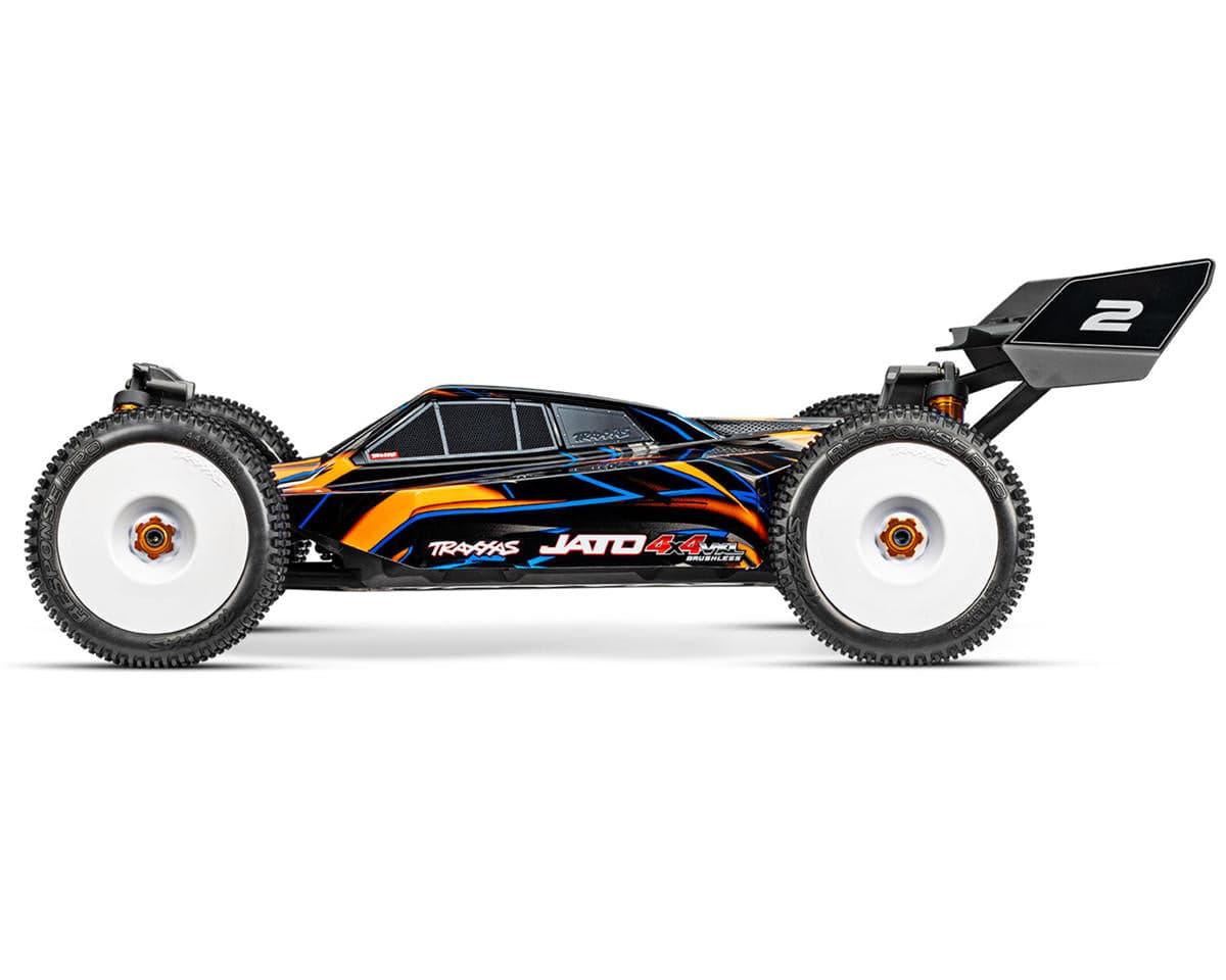 Traxxas Jato 4x4 VXL 4s 1/8 Brushless RC Buggy (Orange) [90386-4ORG]