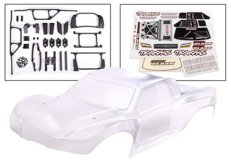 Traxxas Maxx Slash HD Clear Body - Unpainted [10211R] - Hobbytech Toys