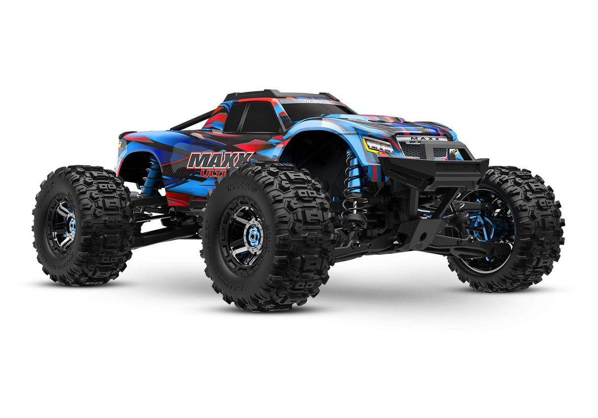 Traxxas Maxx Ultimate 4S Brushless RC Monster Truck - Blue [89087-4BLUE]**