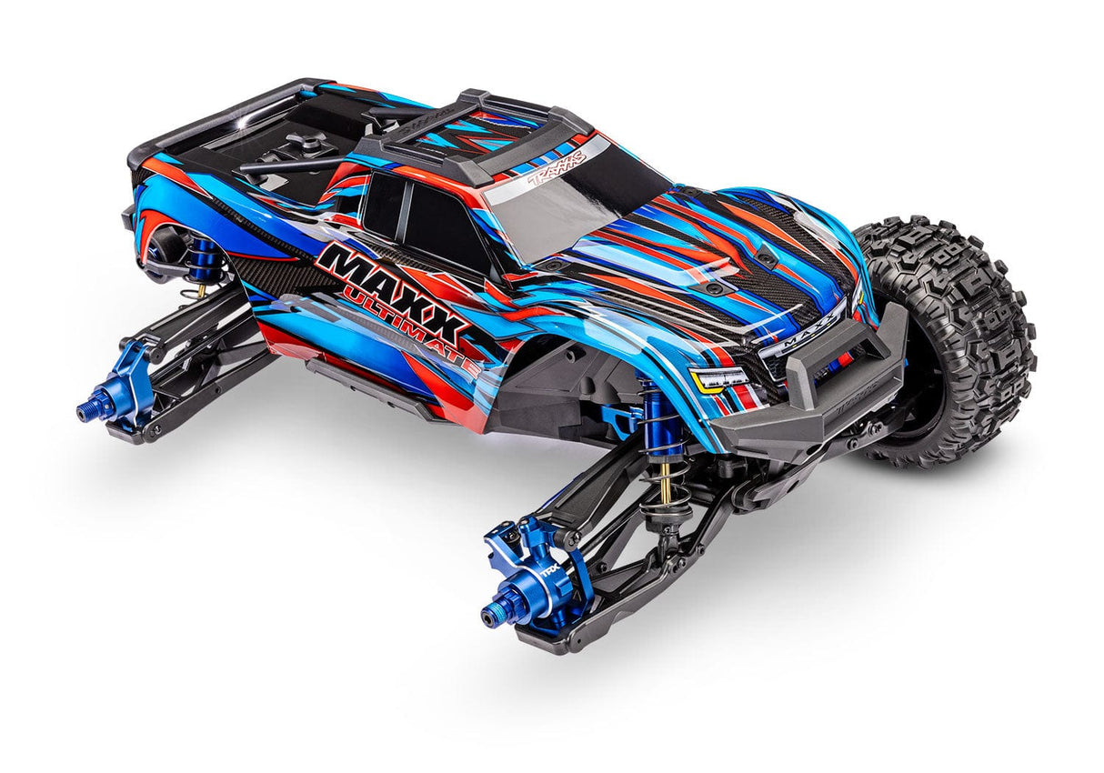 Traxxas Maxx Ultimate 4S Brushless RC Monster Truck - Blue [89087-4BLUE]**