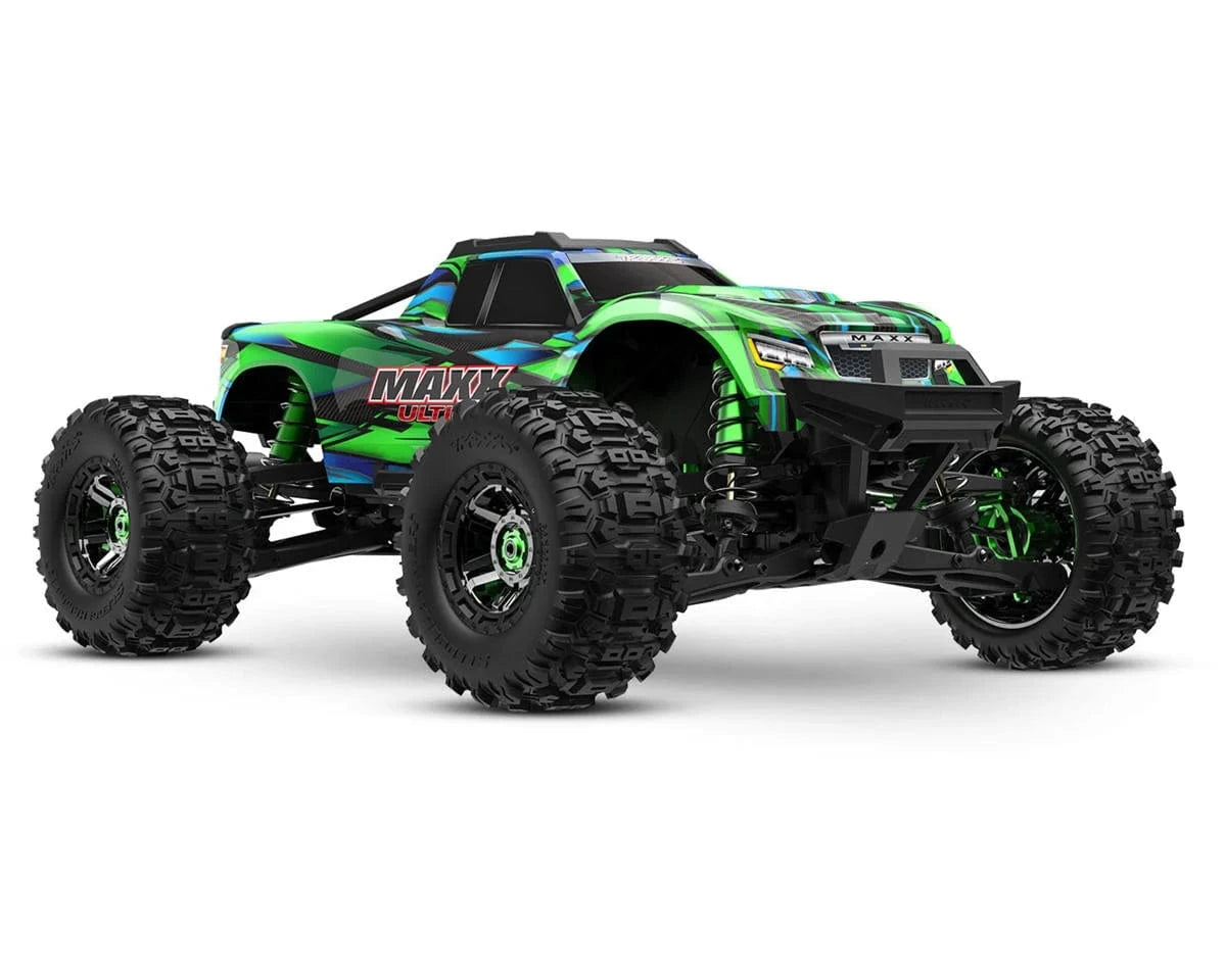 Traxxas Maxx Ultimate 4S Brushless RC Monster Truck - Green [89087-4GRN]