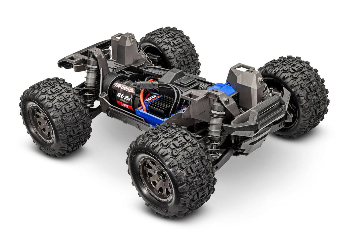 Traxxas Mini MAXX 1/16 Brushless Monster Truck RTR - Blue [107154 - 1BLUE] - Hobbytech Toys