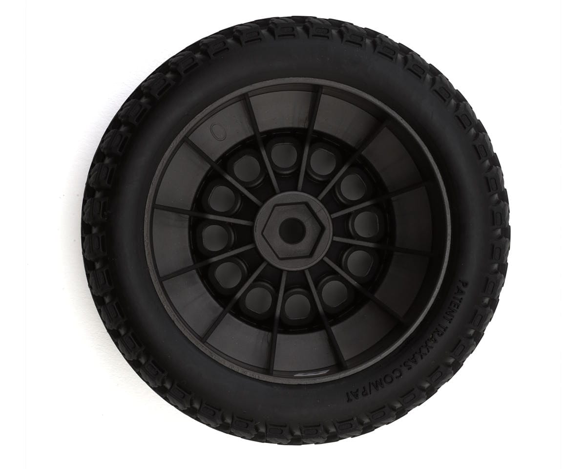 Traxxas Mini XRT Rear Wheels with Gravix Tyres, Grey (2pcs) [10775-GRAY]