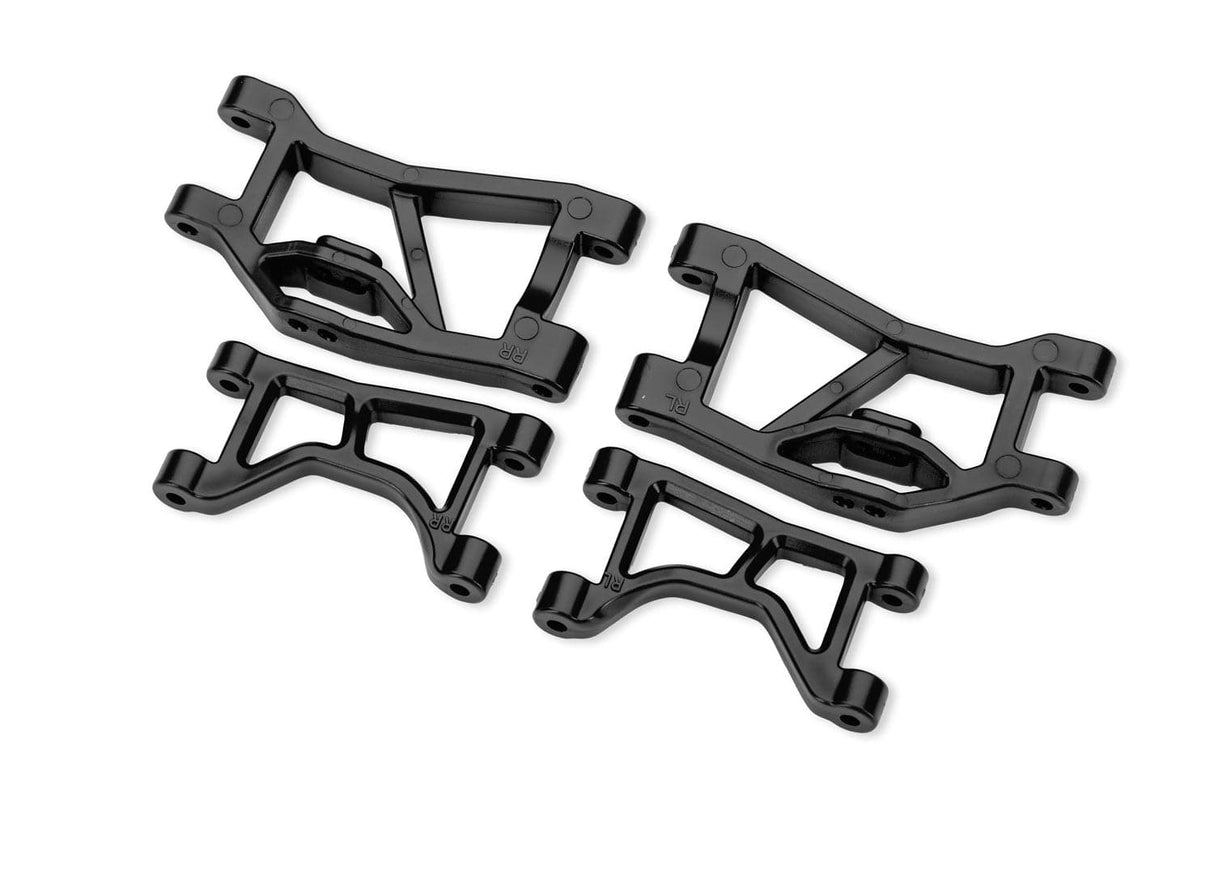 Traxxas Rear Upper and Lower Suspension Arms, Black, Left and Right [10830]