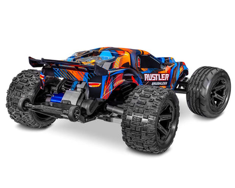 Traxxas Rustler VX3 1/10 RTR 2WD Brushless Stadium Truck - Orange