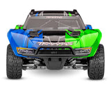 Traxxas Slash 4x4 VX3 1/10 RTR 4WD Brushless Short Course Truck - Green