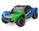 Traxxas Slash 4x4 VX3 1/10 RTR 4WD Brushless Short Course Truck - Green