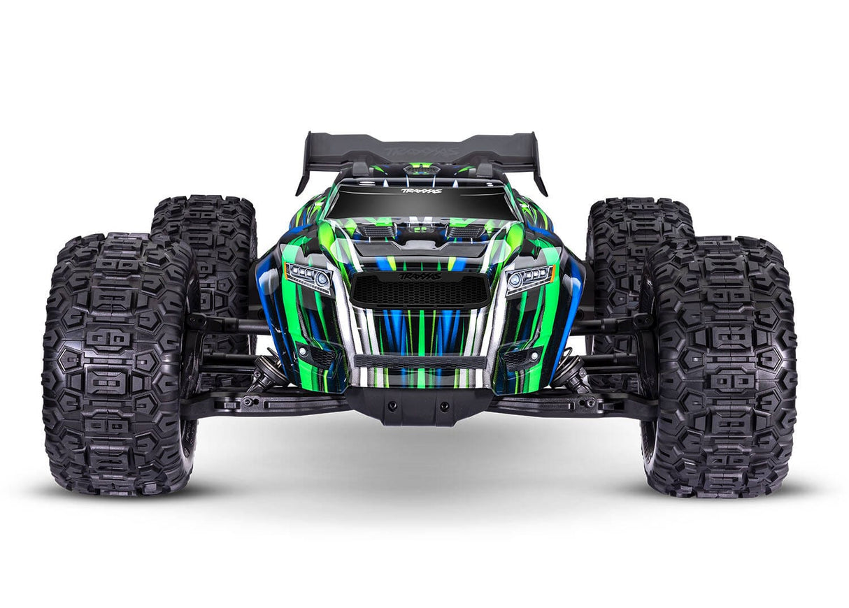 Traxxas Sledge 1/8 6S Brushless 4WD RC Truck - Green [95096 - 4GRN] - Hobbytech Toys