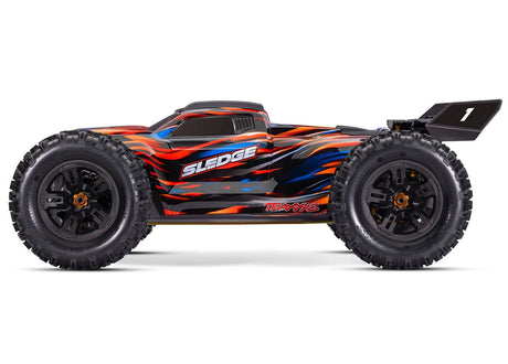 Traxxas Sledge 1/8 6S Brushless 4WD RC Truck - Orange [95096 - 4ORNG] - Hobbytech Toys