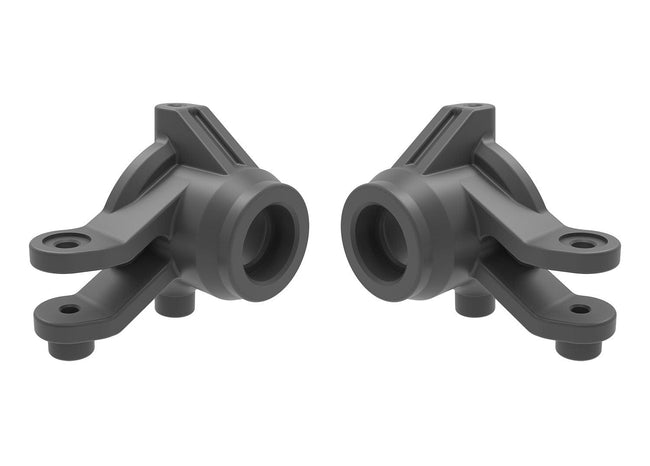 Traxxas Steering Blocks, Left and Right (Grey) [10736-GRAY]