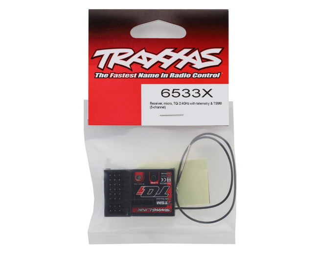 Traxxas TQi Receiver 2.4GHz with Telemetry & TSM [6533X]