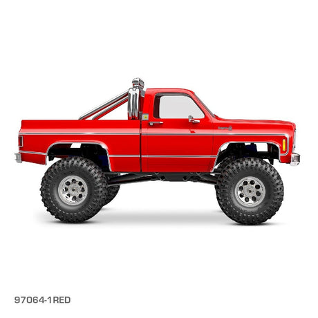 Traxxas TRX-4M 1/18 High Trail Edition Micro Rock Crawler Chevrolet K10 Body - Red