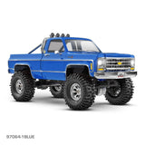 Traxxas TRX-4M 1/18 High Trail Edition Micro Rock Crawler w/Chevrolet K10 Body - Blue