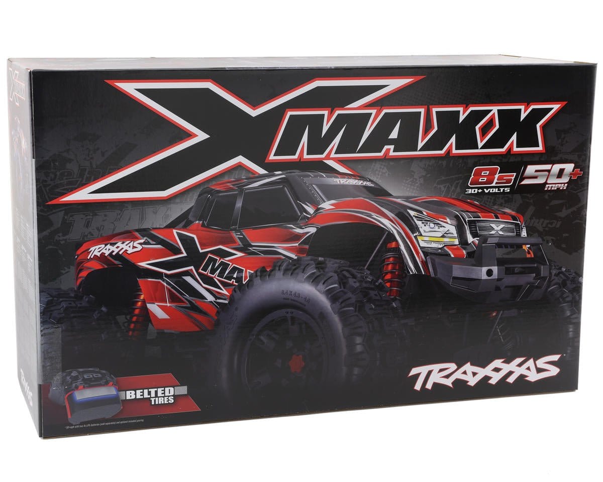Traxxas X - Maxx 8S 4WD Brushless RTR Monster Truck w/Belted Tyres - Blue [77096 - 4] - Hobbytech Toys