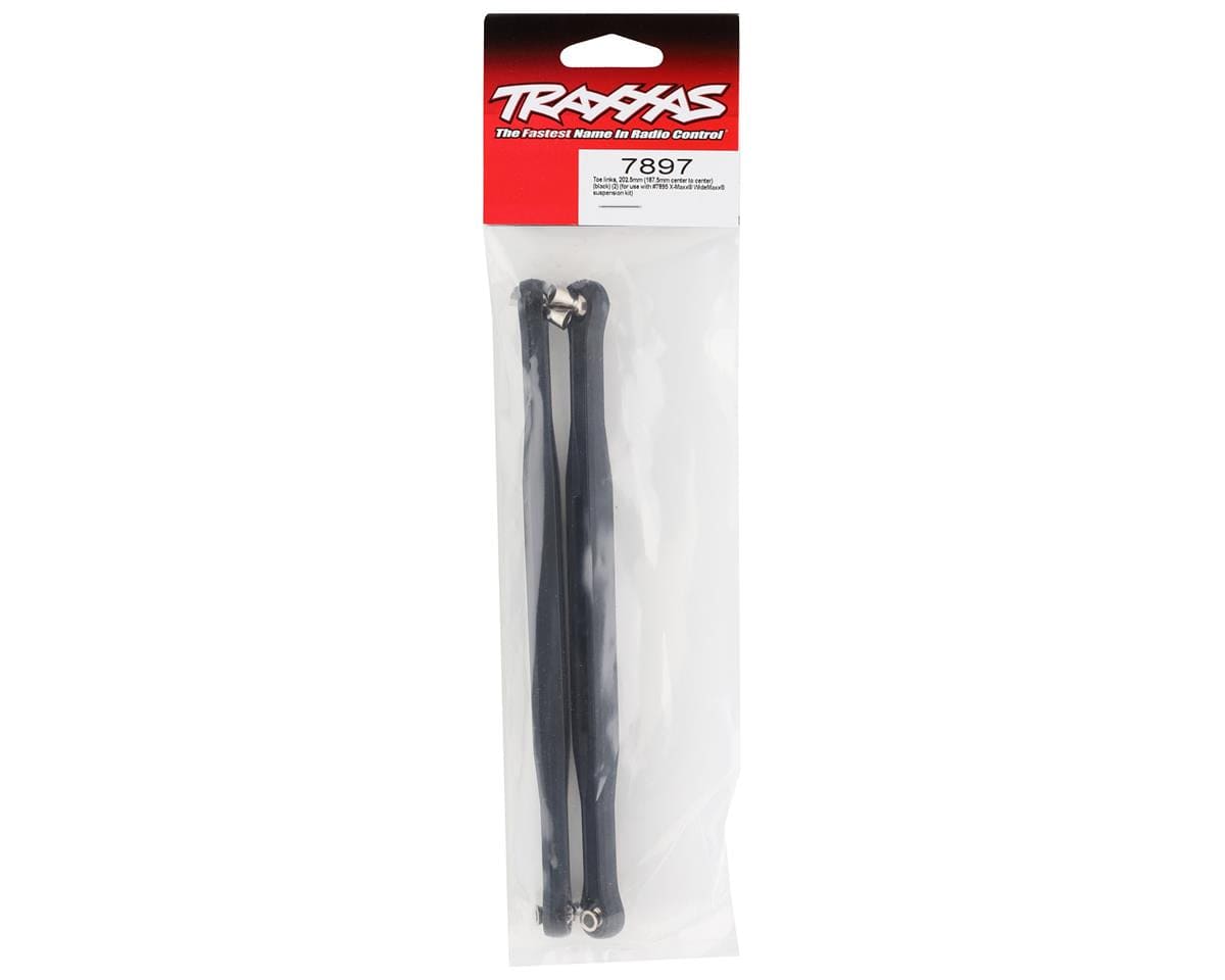 Traxxas X-Maxx WideMaxx Front Toe Links Black (2) [7897]