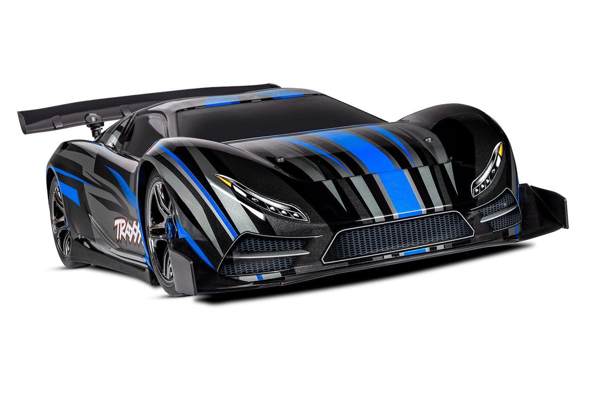 Traxxas XO - 1 1/7 RTR Electric 4WD On - Road Sedan - Blue [64077 - 3] - Hobbytech Toys