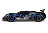 Traxxas XO - 1 1/7 RTR Electric 4WD On - Road Sedan - Blue [64077 - 3] - Hobbytech Toys