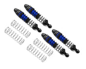 Treal Hobby 53mm Aluminum Oil Filled Threaded Damper Shocks for Traxxas TRX - 4M (Blue) (4) - Hobbytech Toys