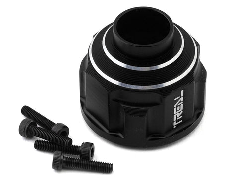 Treal Hobby Aluminum Differential Housing Case for Traxxas XRT (Black) - Hobbytech Toys