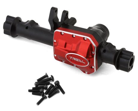 Treal Hobby Aluminum Front Axle Housing for Traxxas TRX - 4/TRX - 6 (Black) [TLHTTRX4 - 34] - Hobbytech Toys