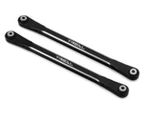 Treal Hobby Aluminum Front Steering Links for Traxxas Sledge (Black) (2) - Hobbytech Toys