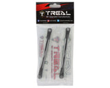 Treal Hobby Aluminum Front Steering Links for Traxxas Sledge (Black) (2) - Hobbytech Toys