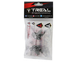 Treal Hobby Axial SCX10 III CNC Aluminum Front Steering Knuckles (Black) (2) [TLHTSCX10_III - 31] - Hobbytech Toys